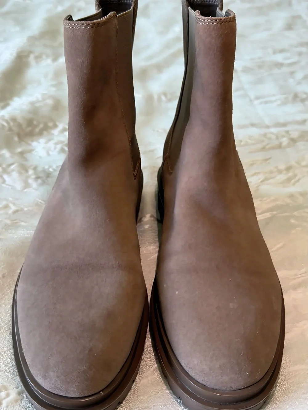 Ralph Lauren Suede Leather Chelsea Boots – women's Size 38